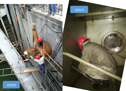 泄洪完成，順利開工！